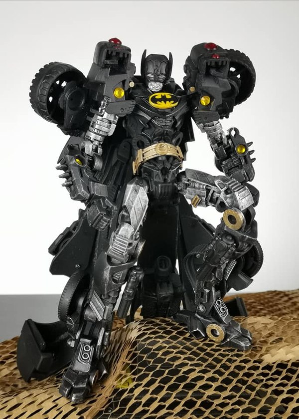 Image Of Transformers Batmobile Custom By Uncle Liang  (1 of 29)